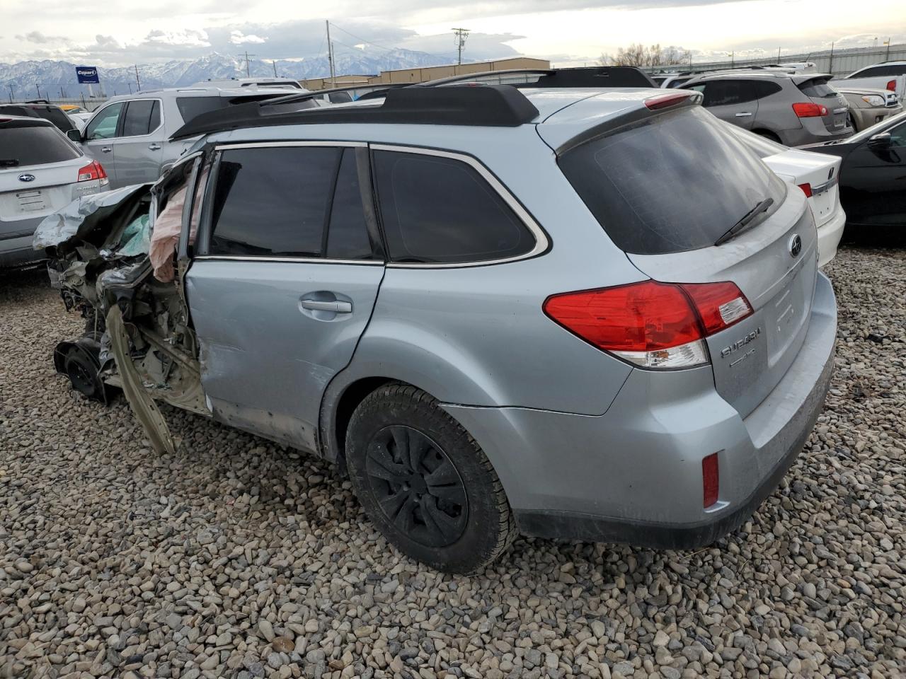 2013 Subaru Outback VIN 4S4BRCAC3D3262913 Copart auction photo, front end / side damage thumbnail 2
