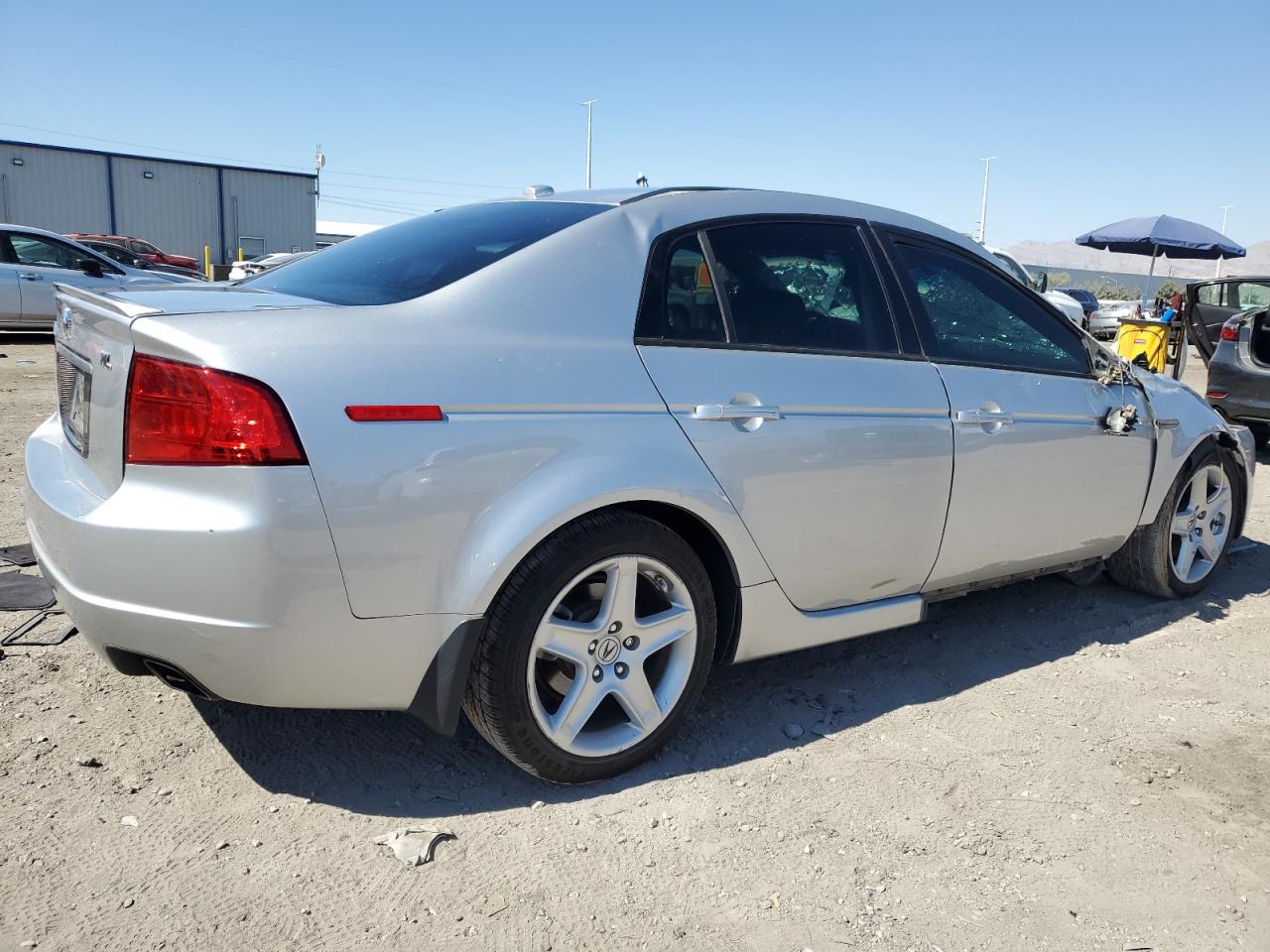 2006 Acura TL VIN 19UUA66236A070543 Copart auction photo, front end / side damage thumbnail 3