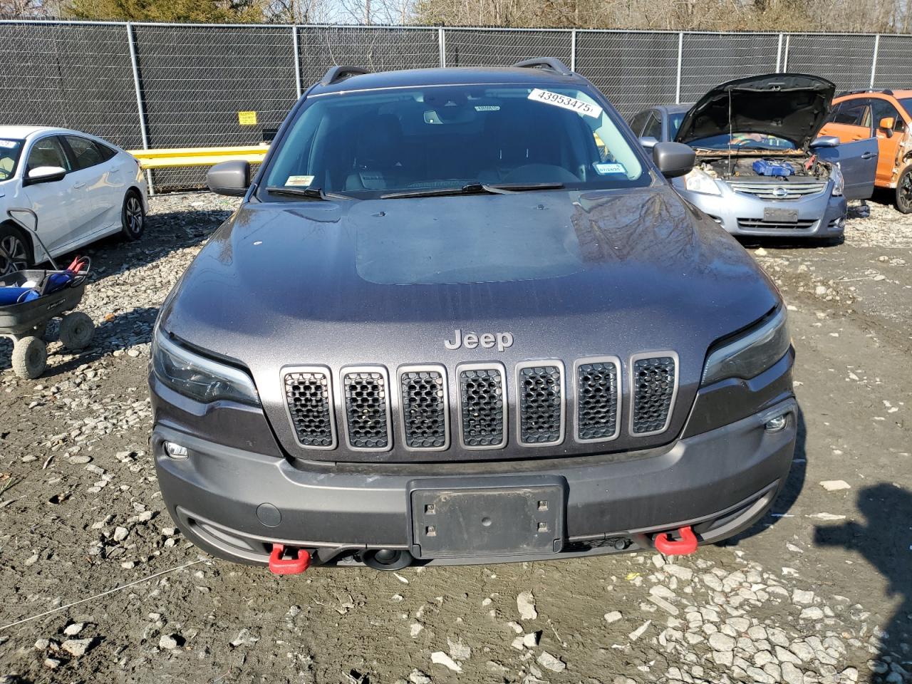 2021 Jeep Cherokee VIN 1C4PJMBX0MD181743 Copart auction photo, rear end damage thumbnail 5