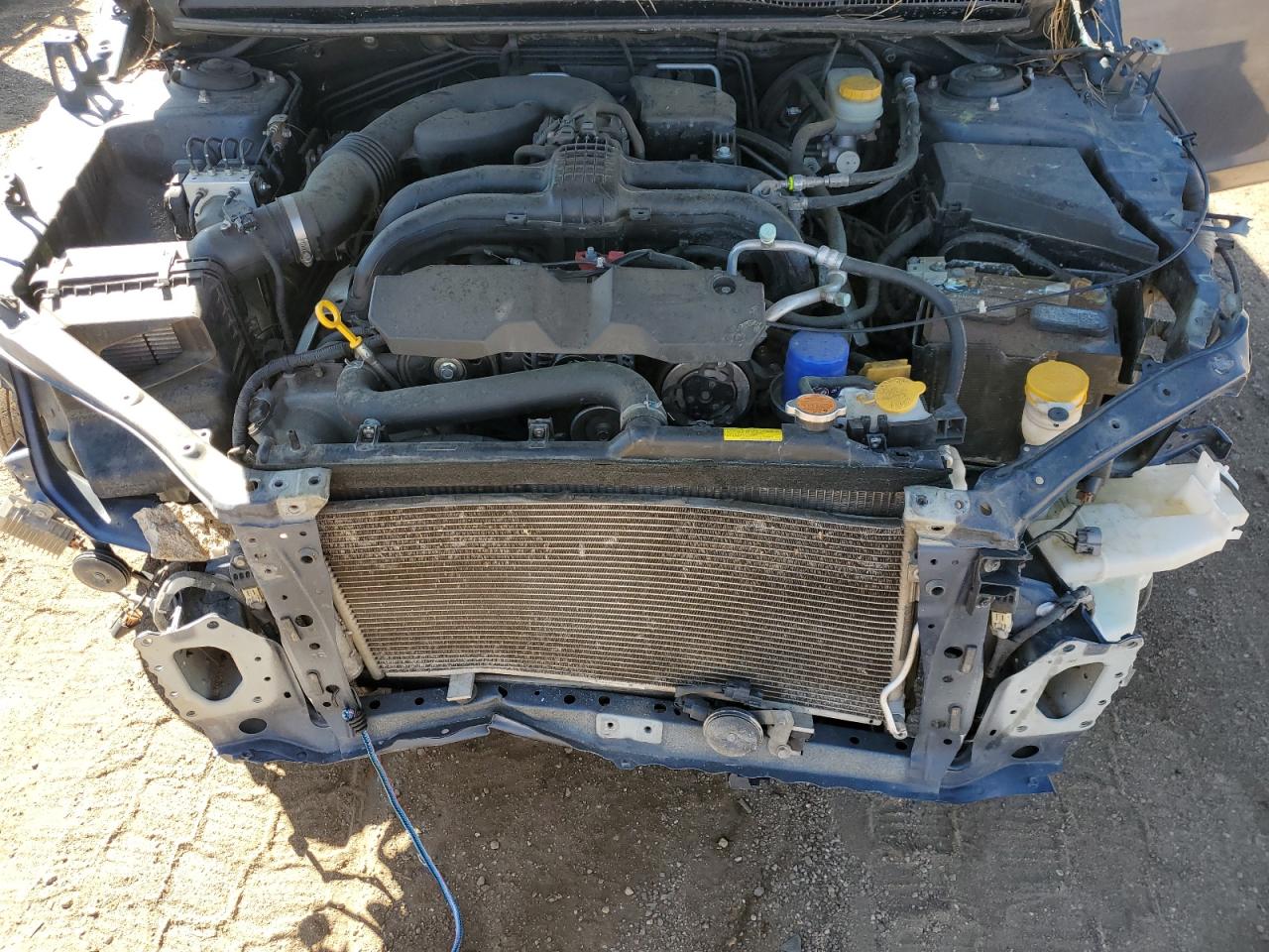 2013 Subaru Impreza VIN JF1GJAA66DH010954 Copart auction photo, front end damage thumbnail 11
