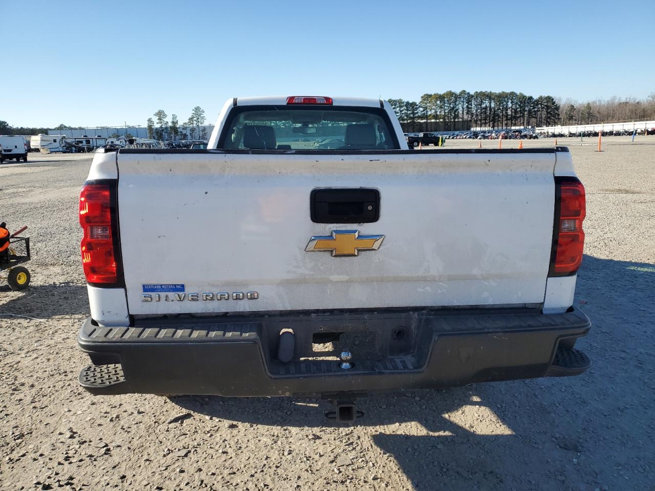 2018 Chevrolet Silverado VIN 1GCNCNEH1JZ132173 Copart auction photo, front end damage thumbnail 6