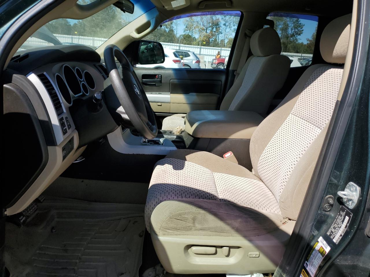 2008 Toyota Tundra VIN 5TBBV54148S497890 Copart auction photo, water/flood damage thumbnail 7