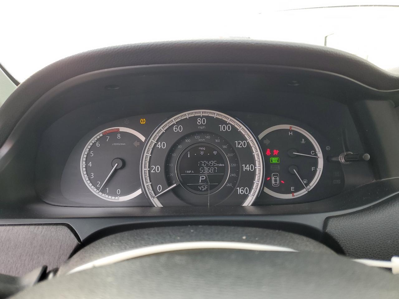 2013 Honda Accord VIN 1HGCR2F82DA031845 Copart auction photo, rear end / side damage thumbnail 9