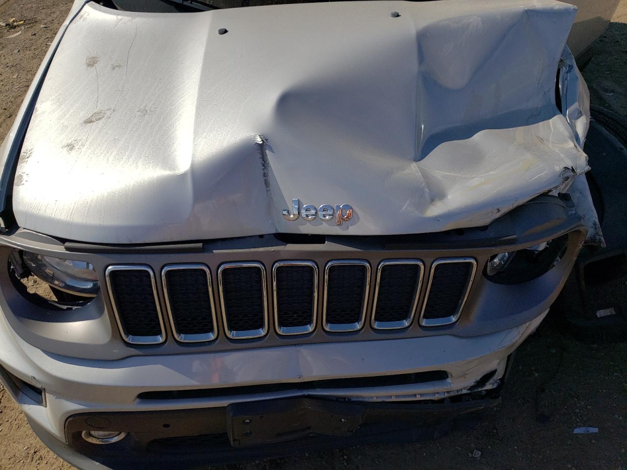 2019 Jeep Renegade VIN ZACNJBD10KPJ75960 Copart auction photo, front end / side damage thumbnail 12