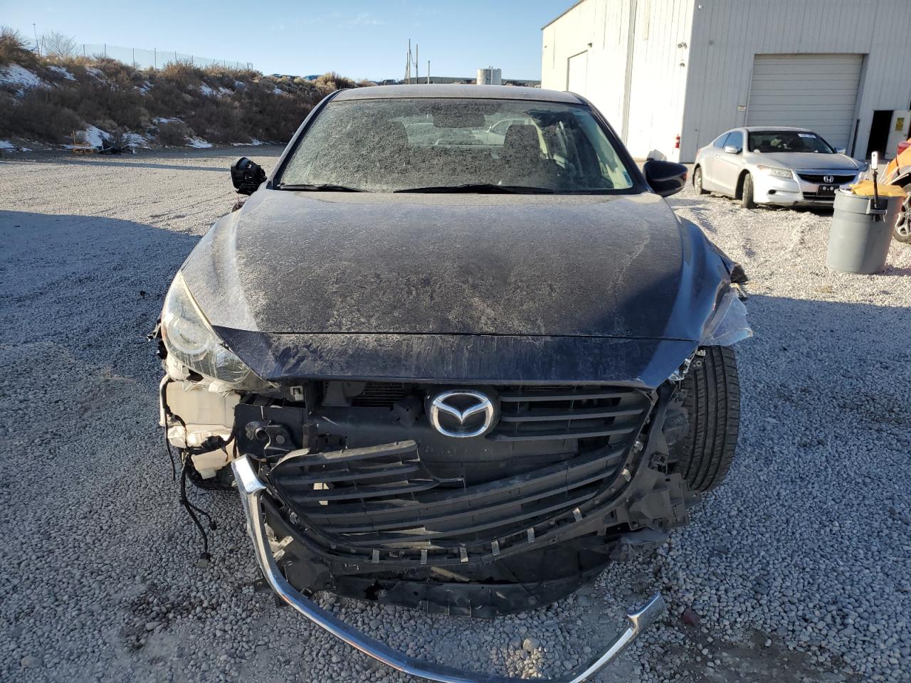 2017 Mazda 3 VIN 3MZBN1U77HM108273 Copart auction photo, front end / side damage thumbnail 5