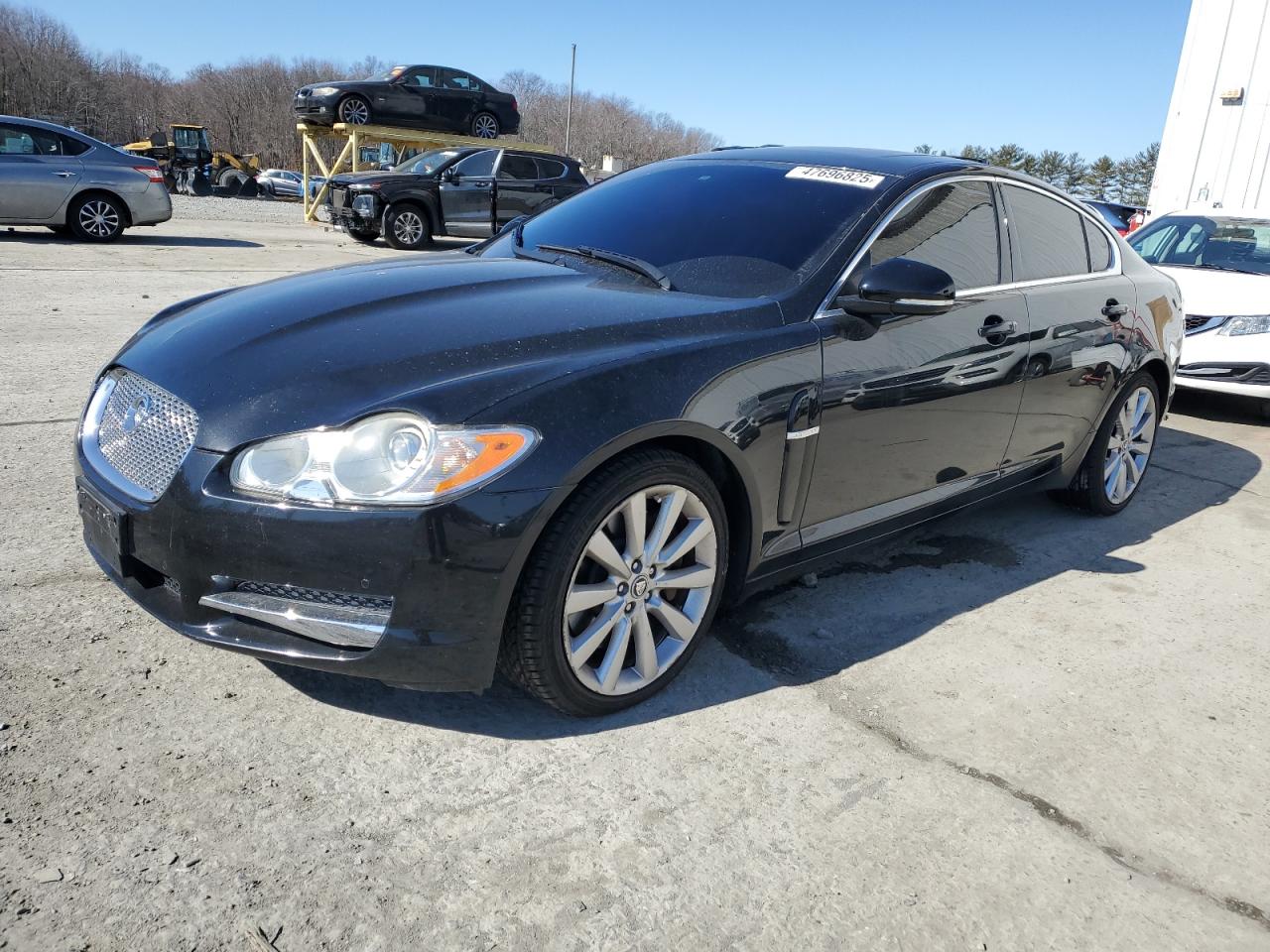 2010 Jaguar XF VIN SAJWA0GB9ALR77590 - Copart auction photo
