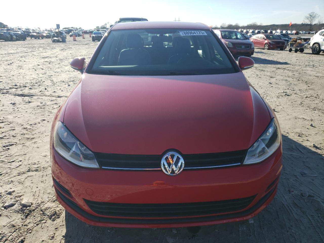 2016 Volkswagen Golf VIN 3VW117AU8GM054839 Copart auction photo, minor dent/scratches damage thumbnail 5