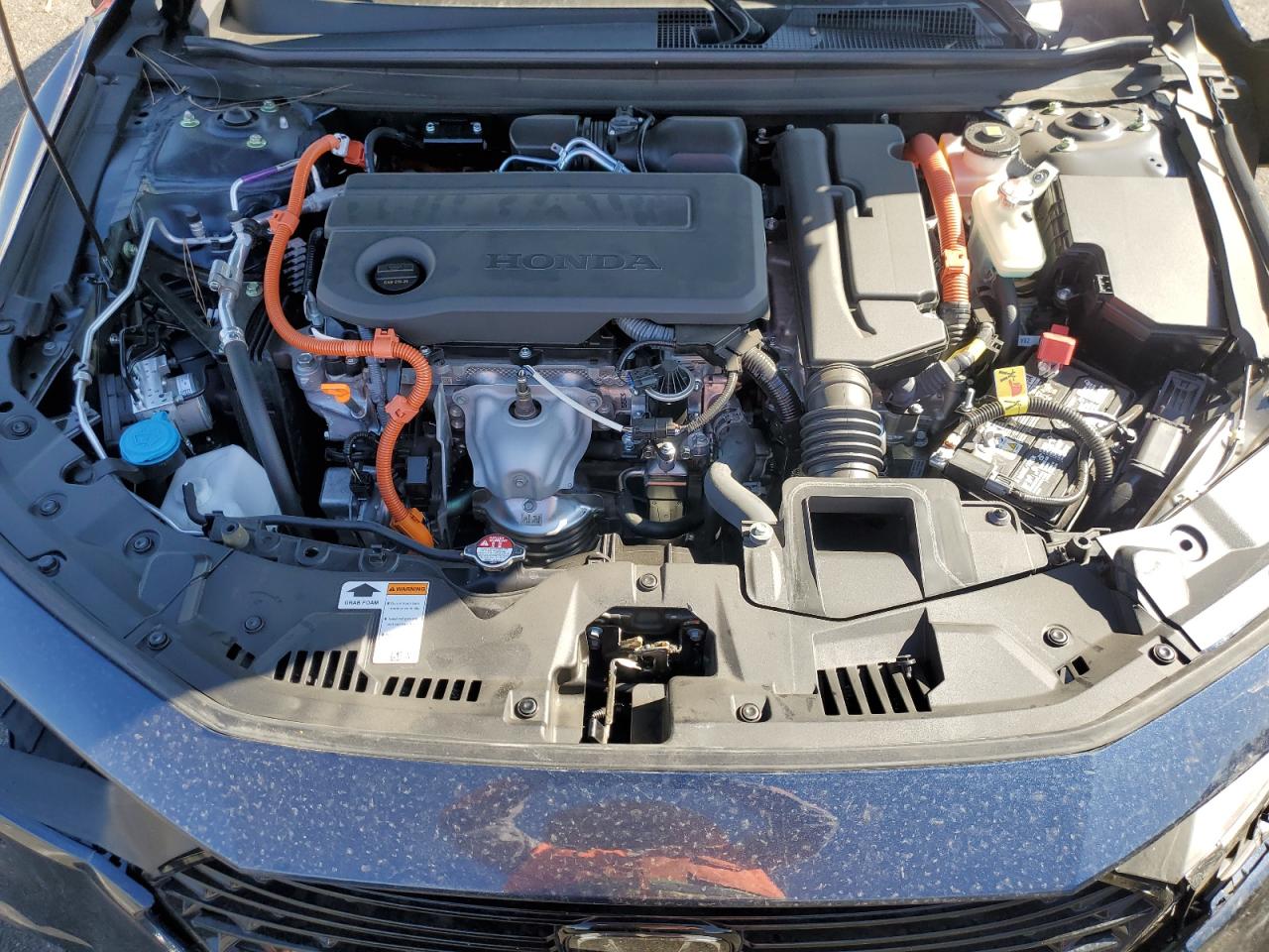 2024 Honda Accord VIN 1HGCY2F6XRA077299 Copart auction photo, front end / side damage thumbnail 12