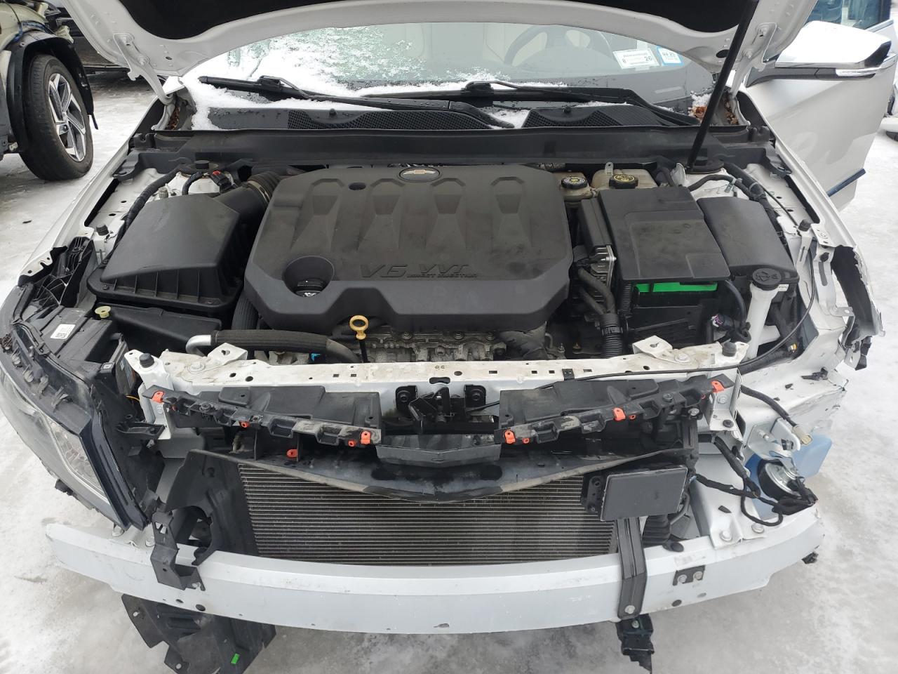 2018 Chevrolet Impala VIN 2G1125S35J9144405 Copart auction photo, front end damage thumbnail 11