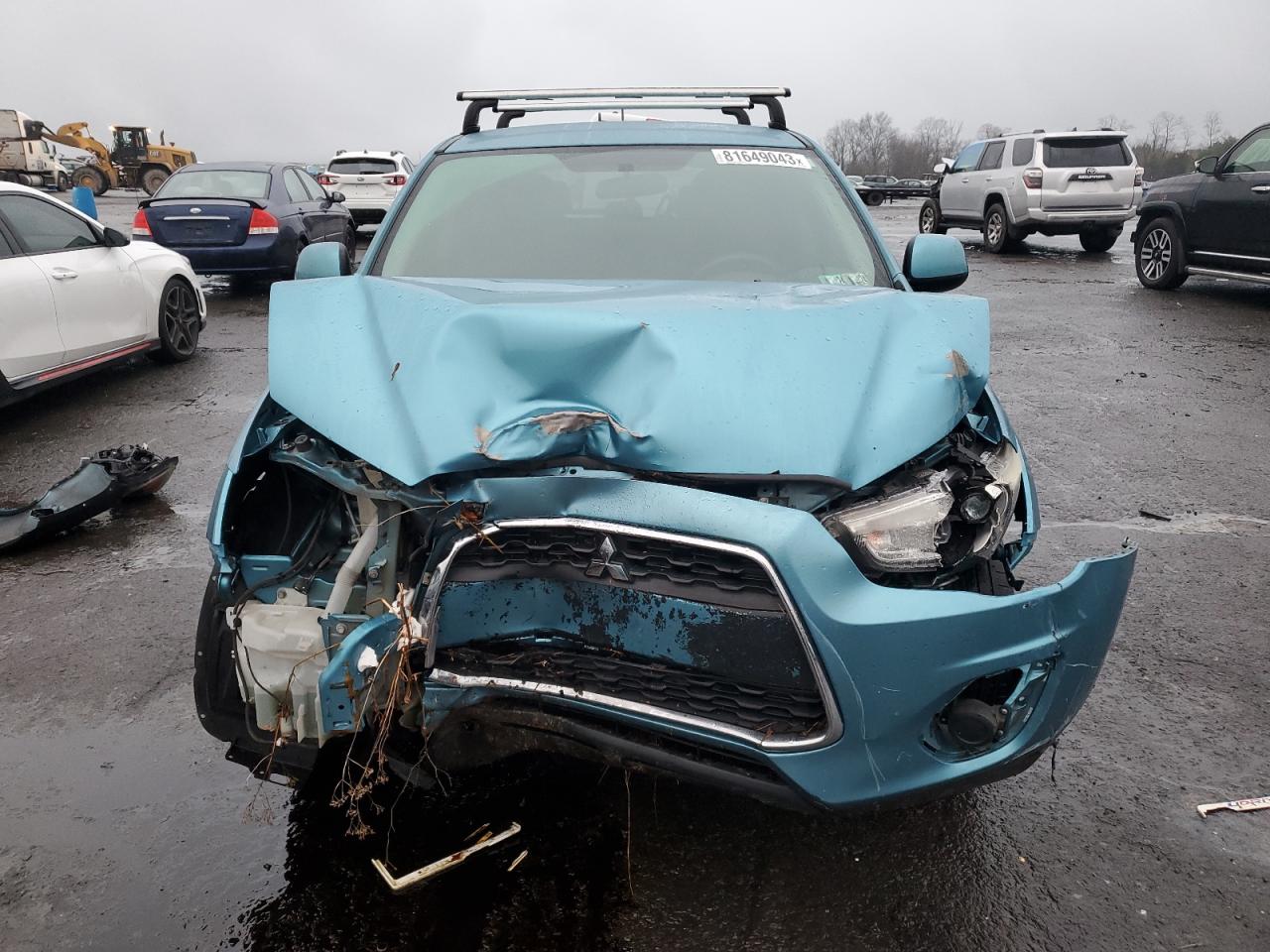 2014 Mitsubishi Outlander VIN 4A4AR3AU3EE006780 Copart auction photo, front end damage thumbnail 5
