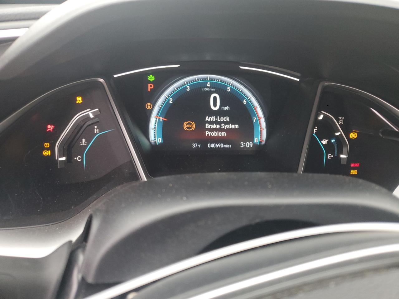 2017 Honda Civic VIN 2HGFC3B3XHH359424 Copart auction photo, all over damage thumbnail 9