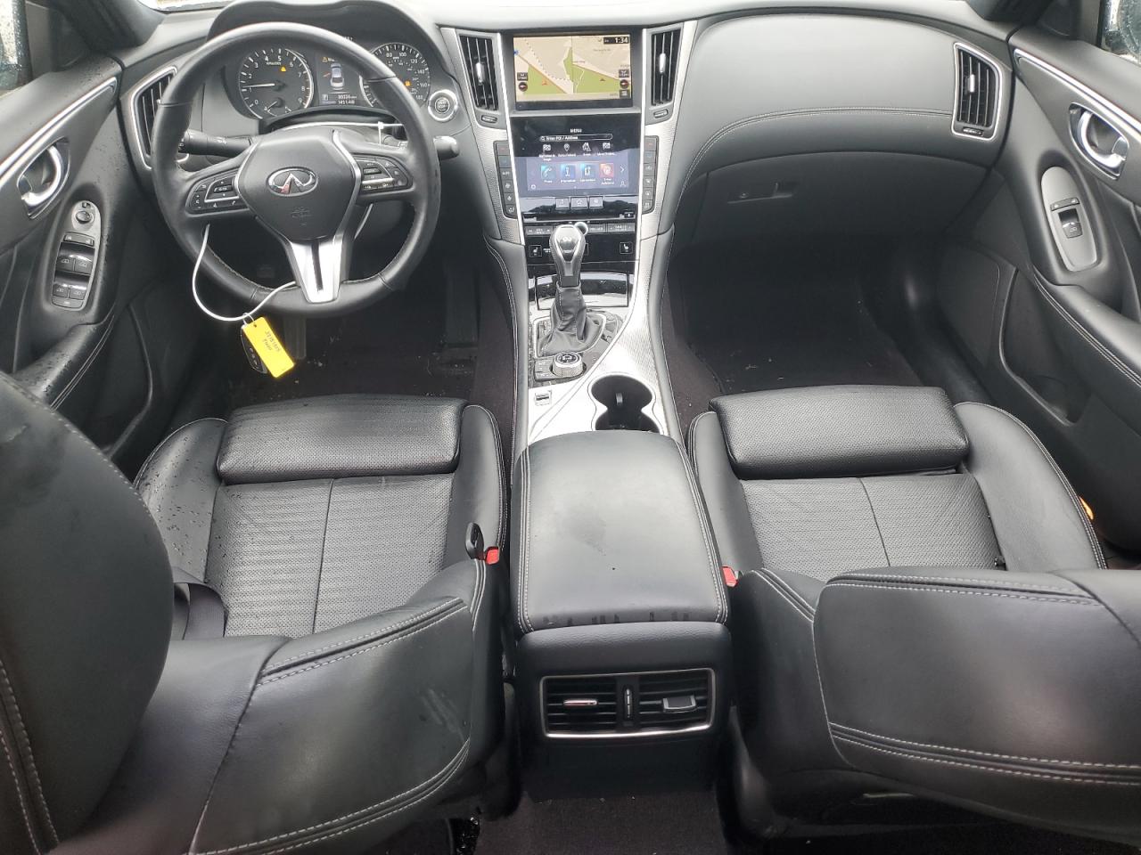2020 Infiniti Q50 VIN JN1EV7AR1LM254054 Copart auction photo, vandalism damage thumbnail 8