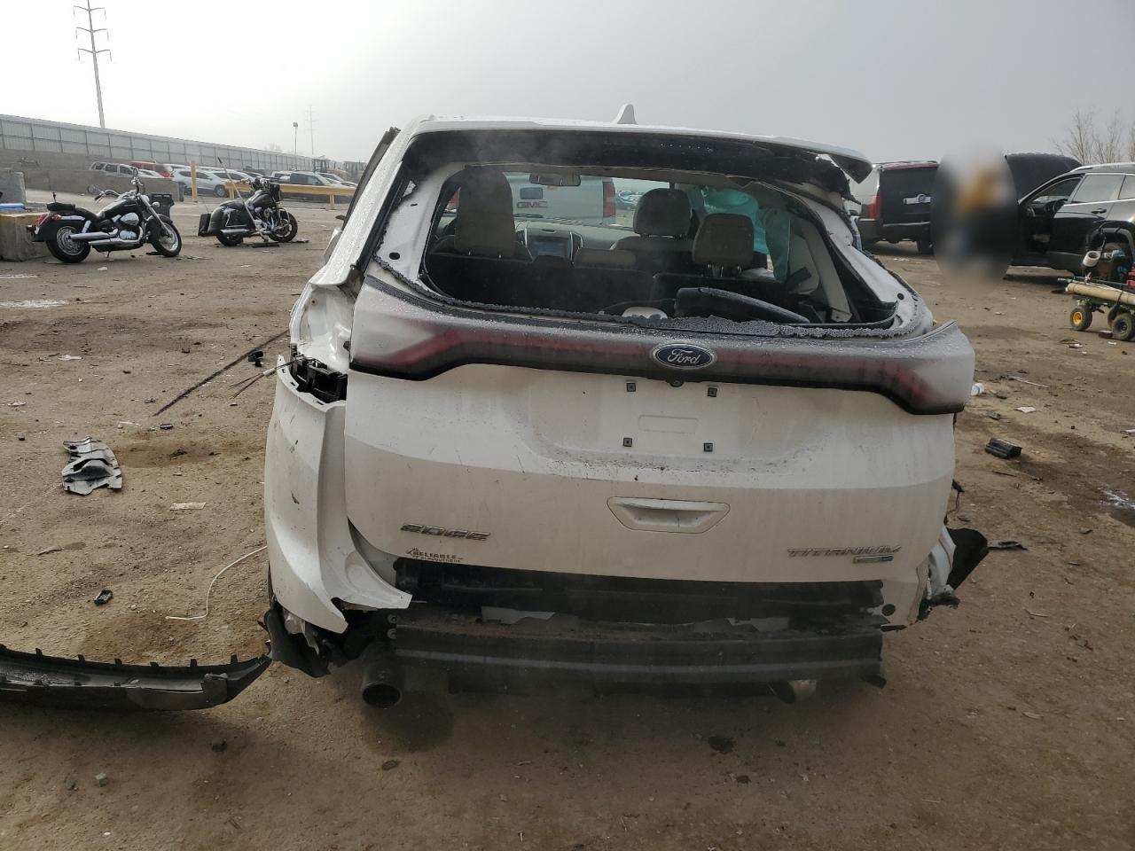 2018 Ford Edge VIN 2FMPK4K94JBB39538 Copart auction photo, all over damage thumbnail 6