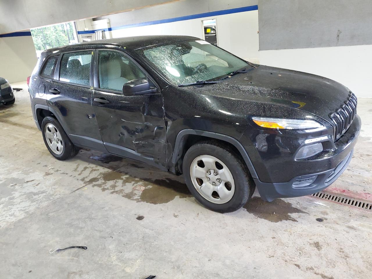 2017 Jeep Grand Cherokee VIN 1C4PJLAB0HW649979 Copart auction photo, side damage thumbnail 4