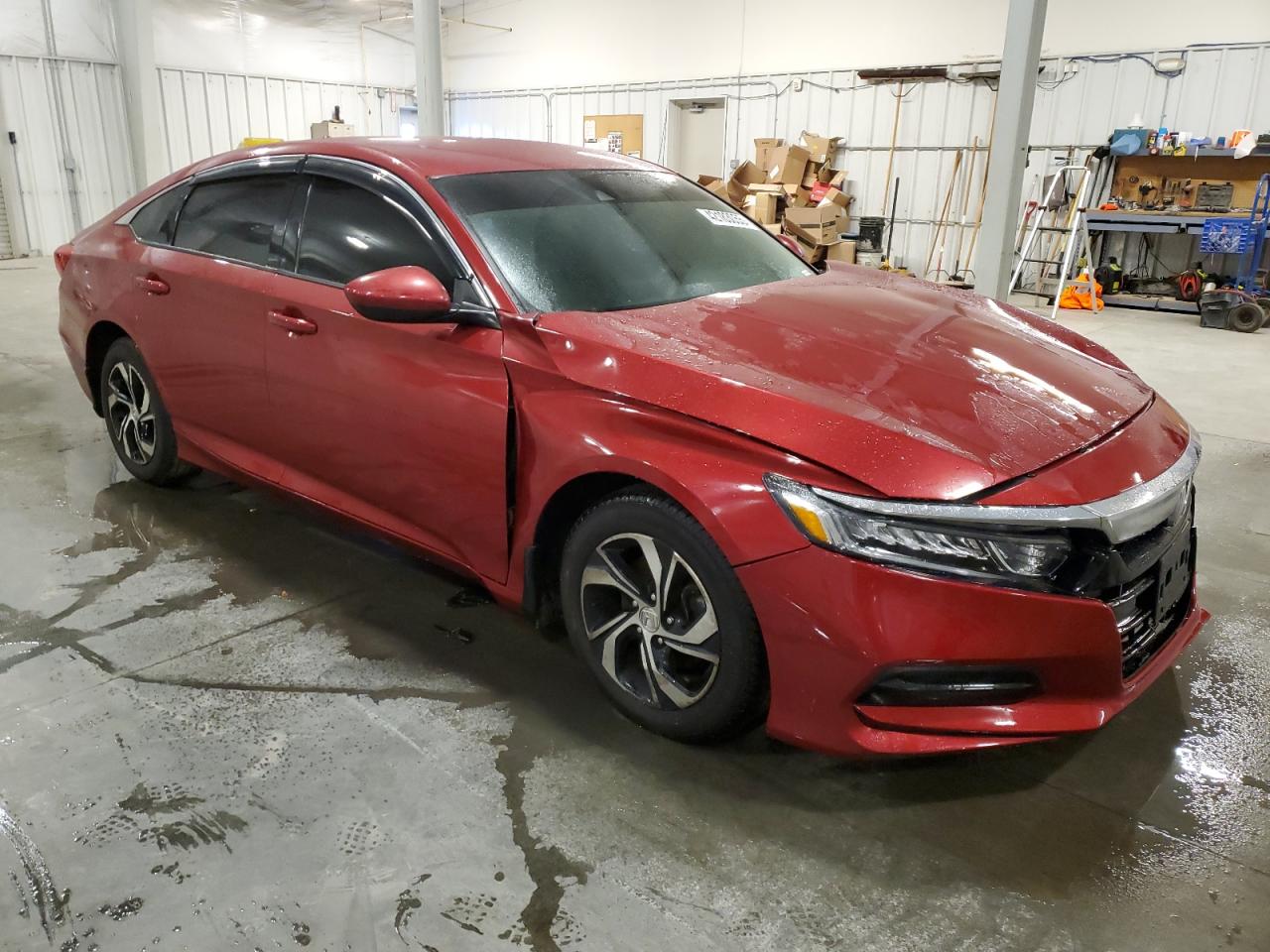 2019 Honda Accord VIN 1HGCV1F19KA005149 Copart auction photo, front end / rear end damage thumbnail 4