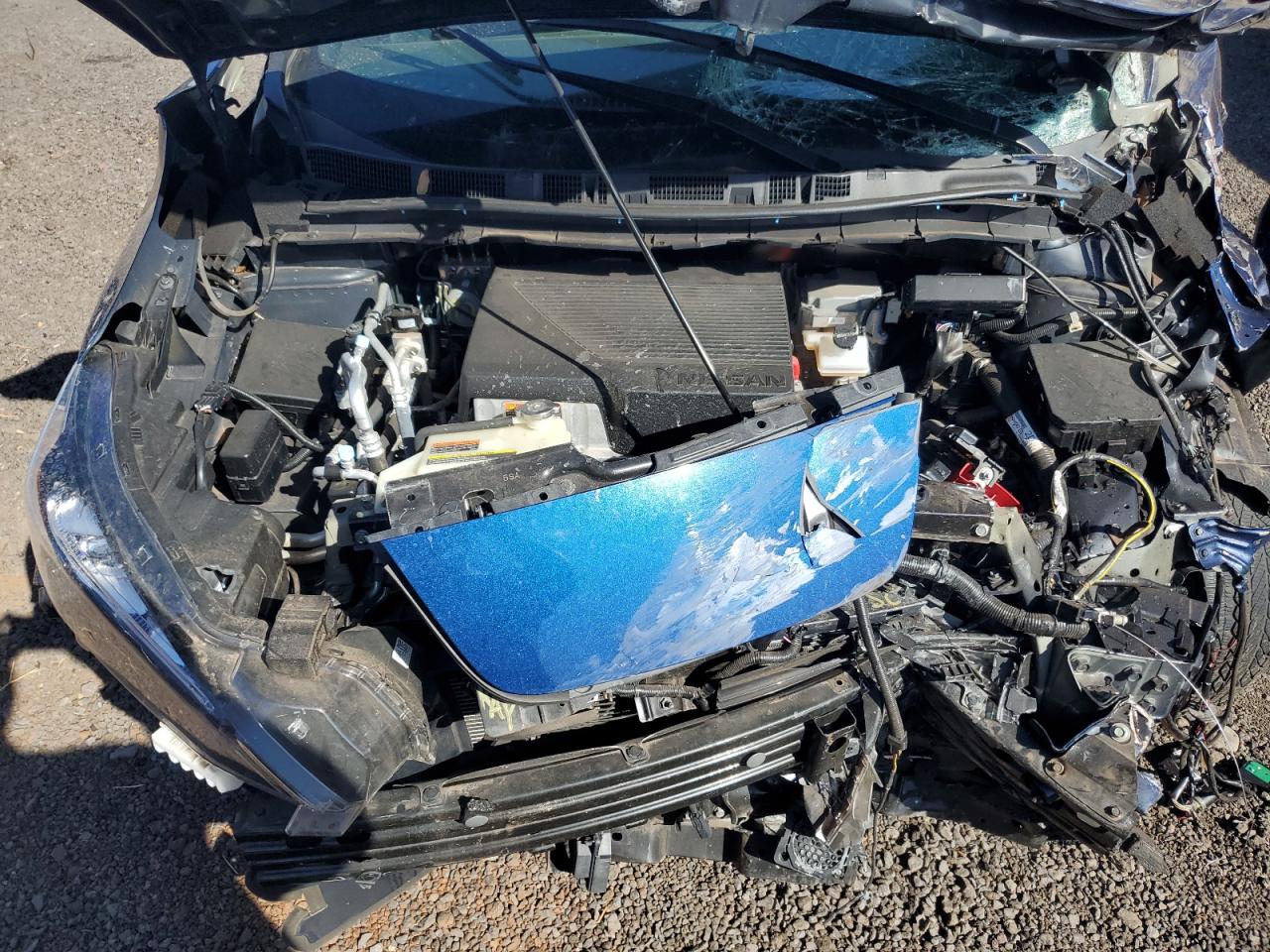2020 Nissan Leaf VIN 1N4BZ1DP3LC302595 Copart auction photo, front end damage thumbnail 11