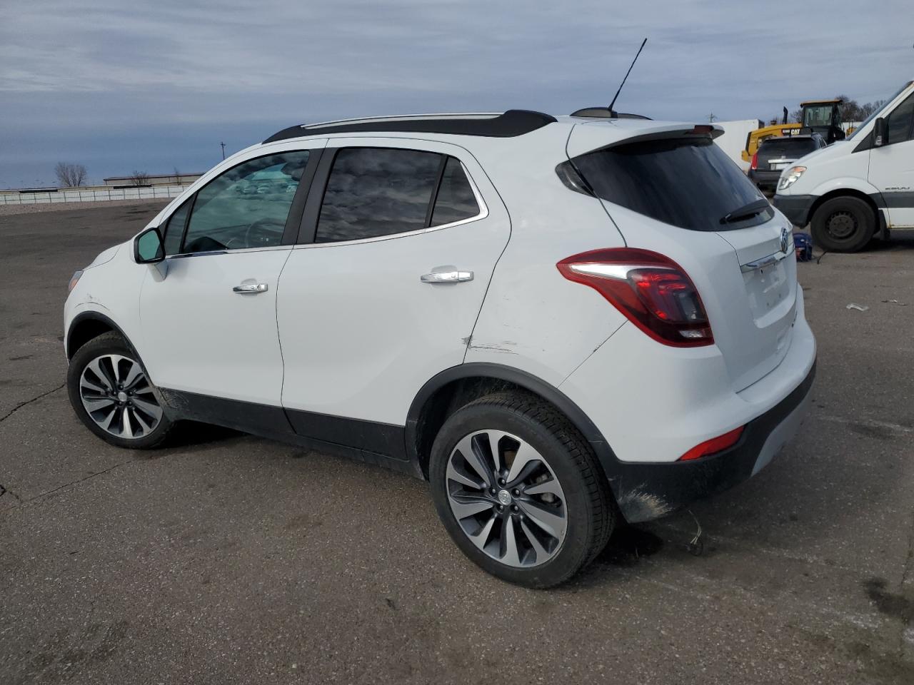 2021 Buick Encore VIN KL4CJASB7MB316255 Copart auction photo, front end / undercarriage damage thumbnail 2