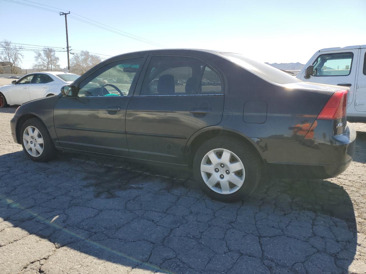 2001 Honda Civic VIN 2HGES26711H531884 Copart auction photo, minor dent/scratches damage thumbnail 2