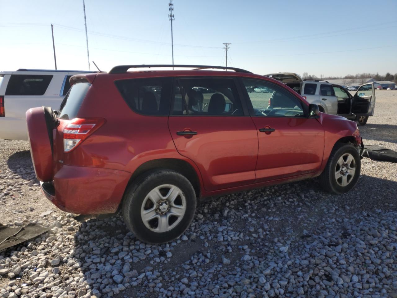 2012 Toyota RAV 4 VIN 2T3BF4DV1CW200325 Copart auction photo, front end damage thumbnail 3