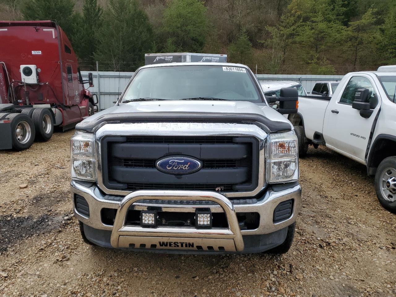 2015 Ford F250 VIN 1FT7W2B60FEC87040 Copart auction photo, rear end / side damage thumbnail 5