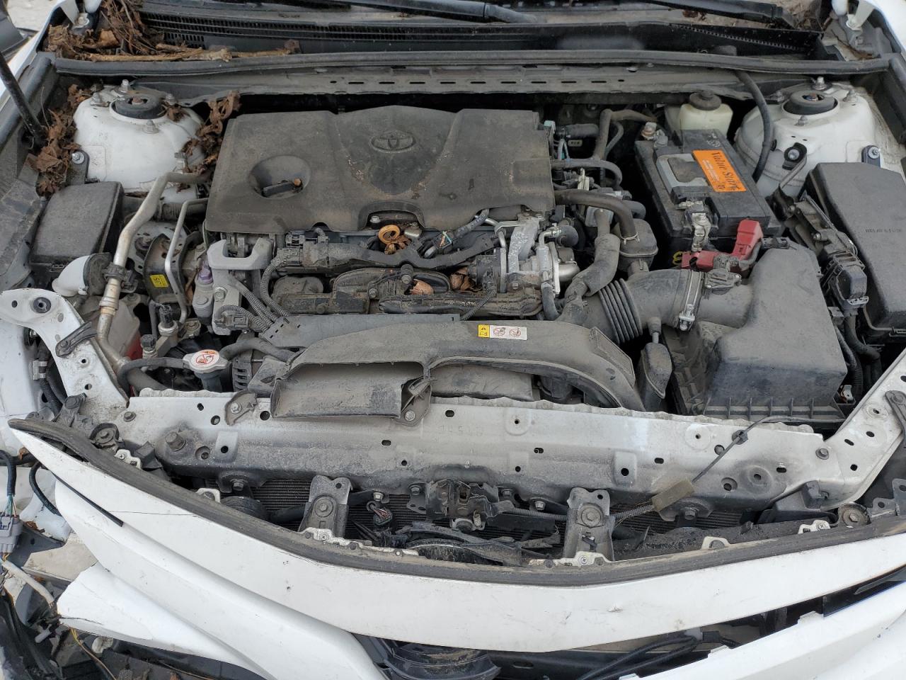 2018 Toyota Camry VIN 4T1B11HKXJU145599 Copart auction photo, front end / side damage thumbnail 11
