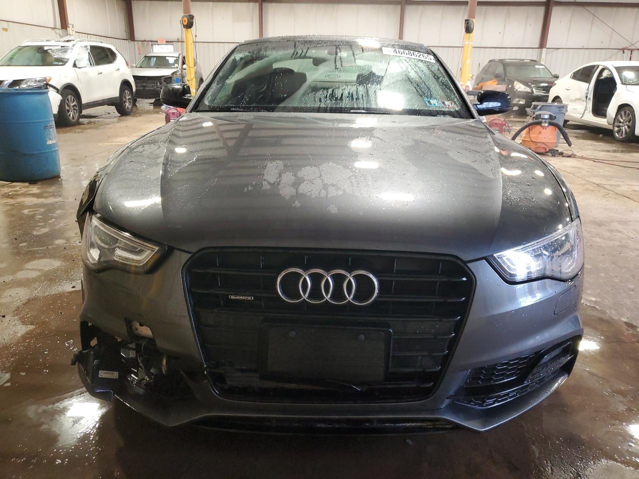 2016 Audi A5 VIN WAUM2AFR1GA049491 Copart auction photo, side damage thumbnail 5