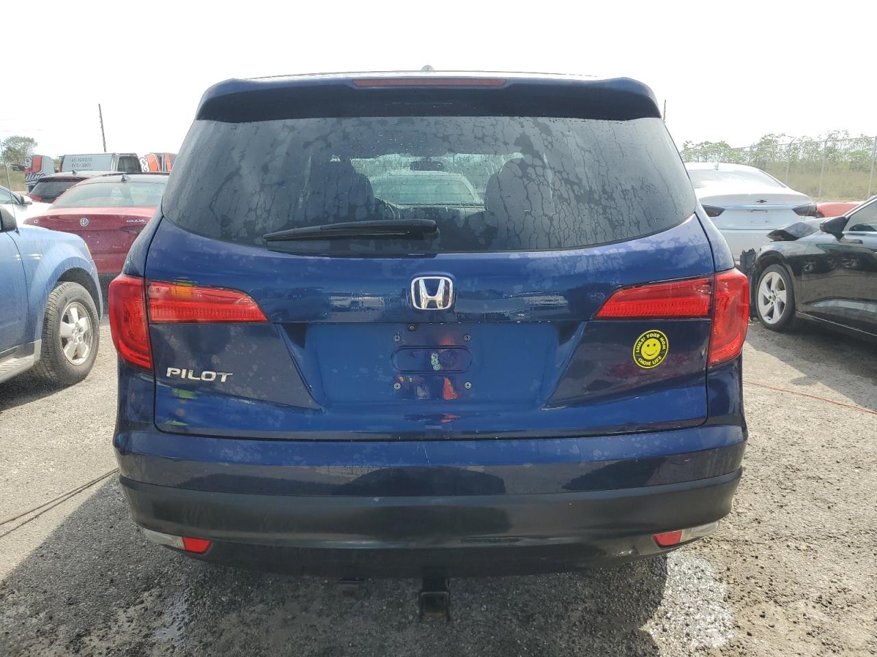 2016 Honda Pilot VIN 5FNYF5H34GB049503 Copart auction photo, water/flood damage thumbnail 6