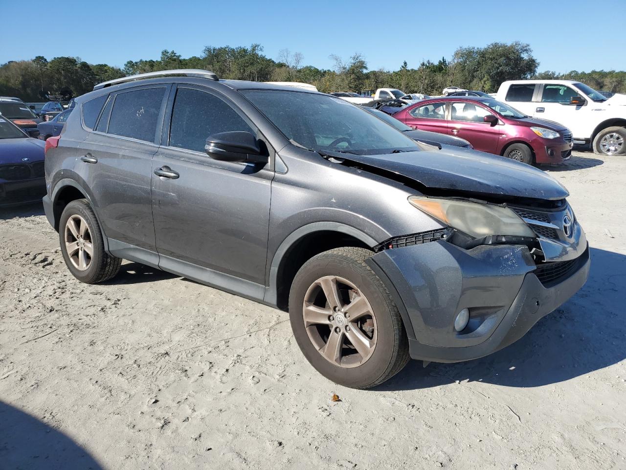 2013 Toyota RAV 4 VIN 2T3WFREV1DW072148 Copart auction photo, all over damage thumbnail 4