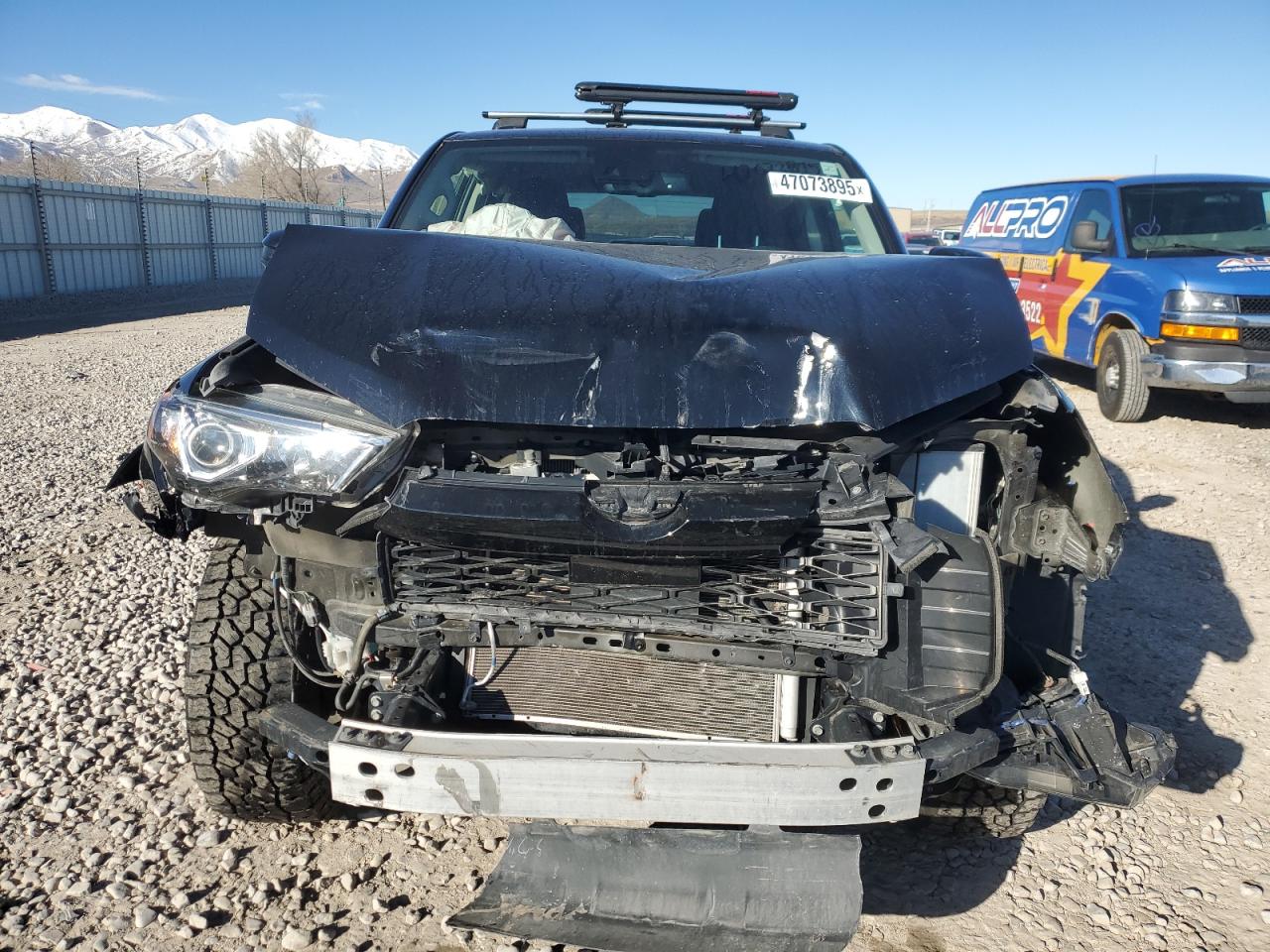 2020 Toyota 4Runner VIN JTEBU5JR5L5777140 Copart auction photo, front end damage thumbnail 5