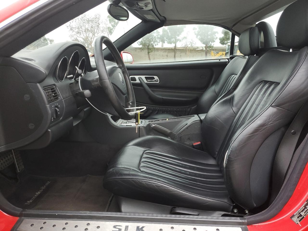 2004 Mercedes-Benz SLK-klasse VIN WDBKK49F94F307511 Copart auction photo, mechanical damage thumbnail 7