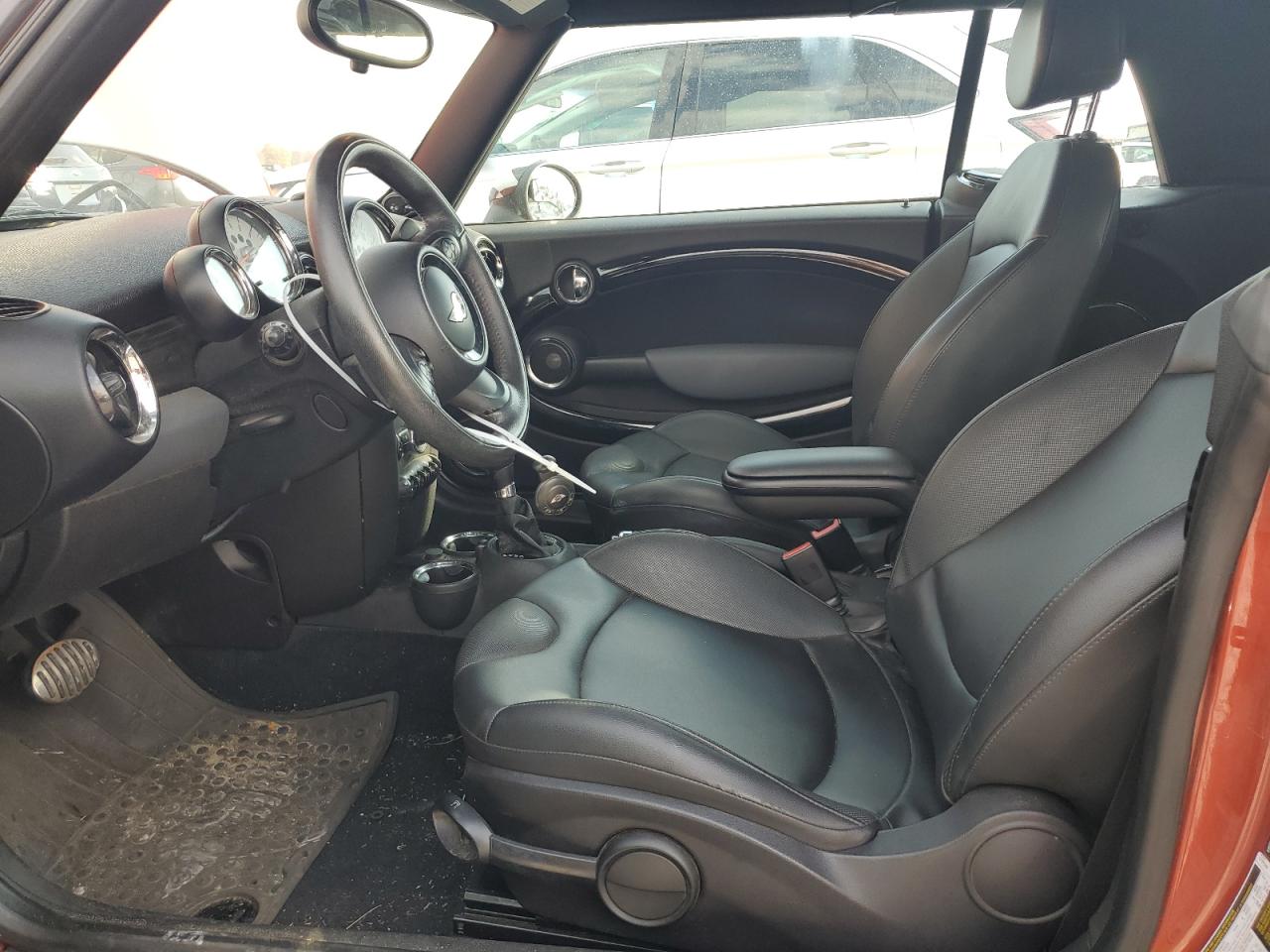 2012 MINI Cooper VIN WMWZP3C51CT250701 Copart auction photo, mechanical damage thumbnail 7