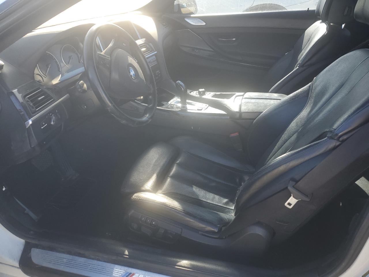 2013 BMW 6er VIN WBAYM9C57DDW20004 Copart auction photo, mechanical damage thumbnail 7