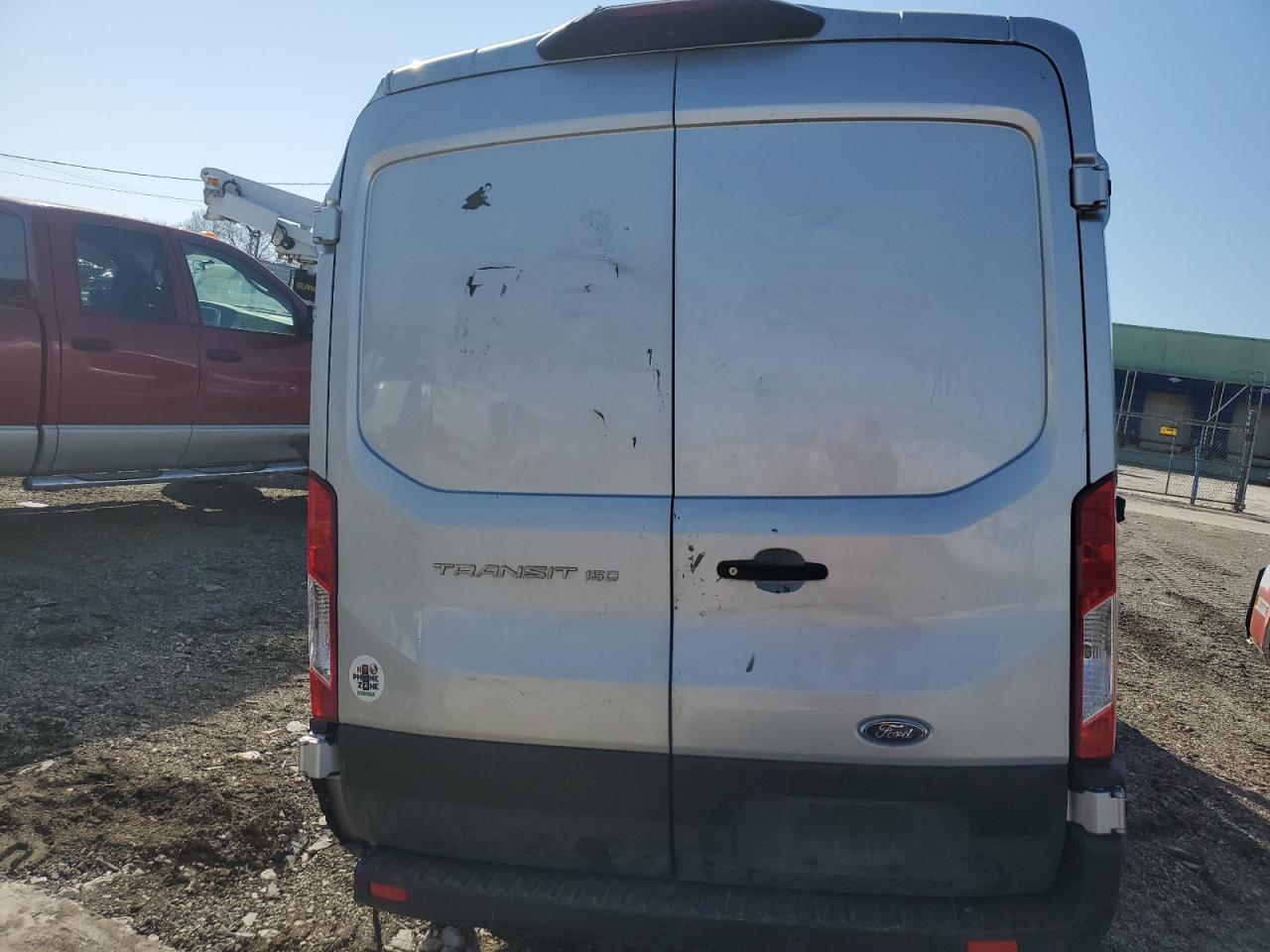 2021 Ford Transit VIN 1FTYE1C86MKA84184 Copart auction photo, all over / undercarriage damage thumbnail 6