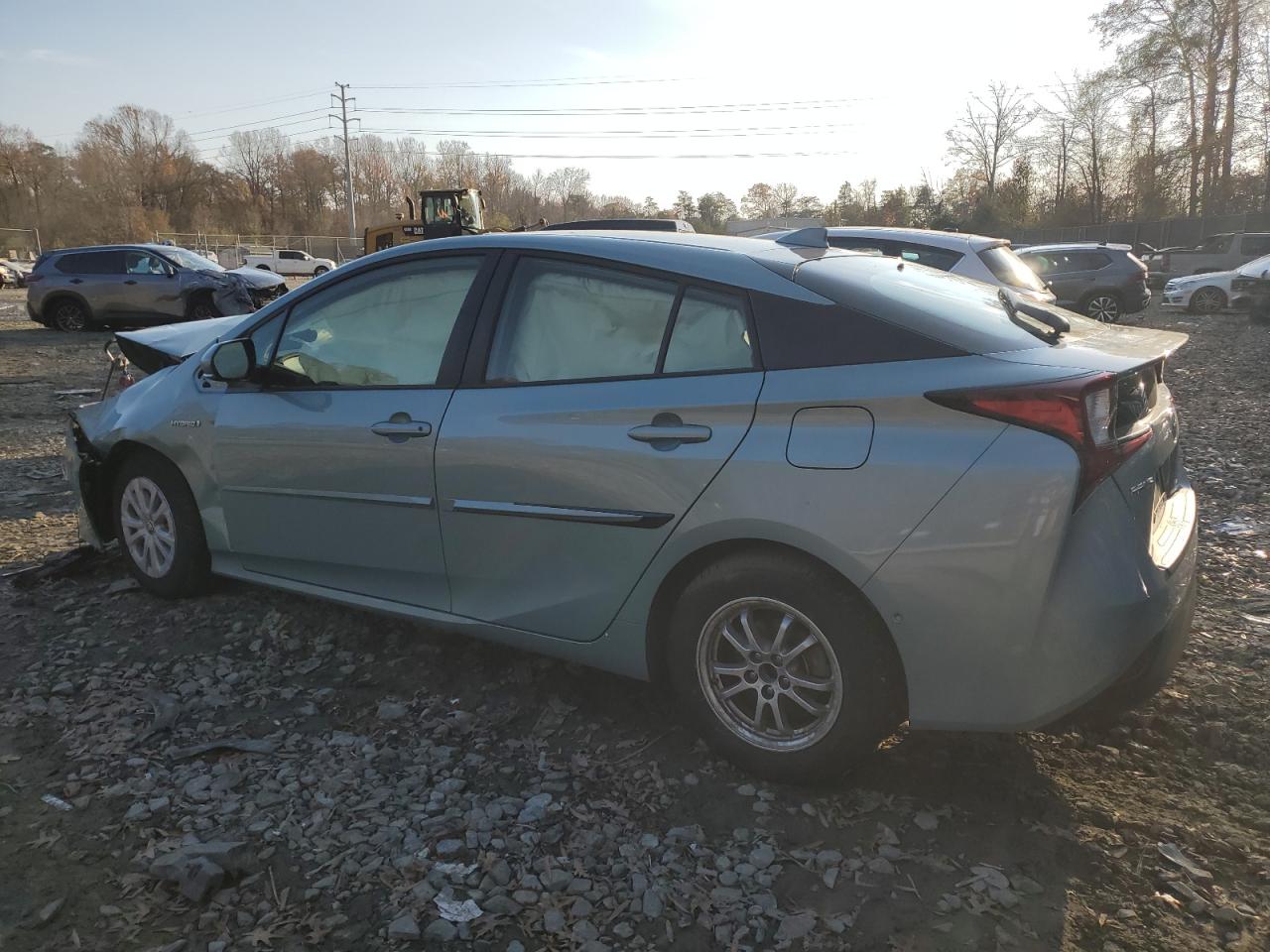 2019 Toyota Prius VIN JTDKARFU2K3090905 Copart auction photo, front end damage thumbnail 2