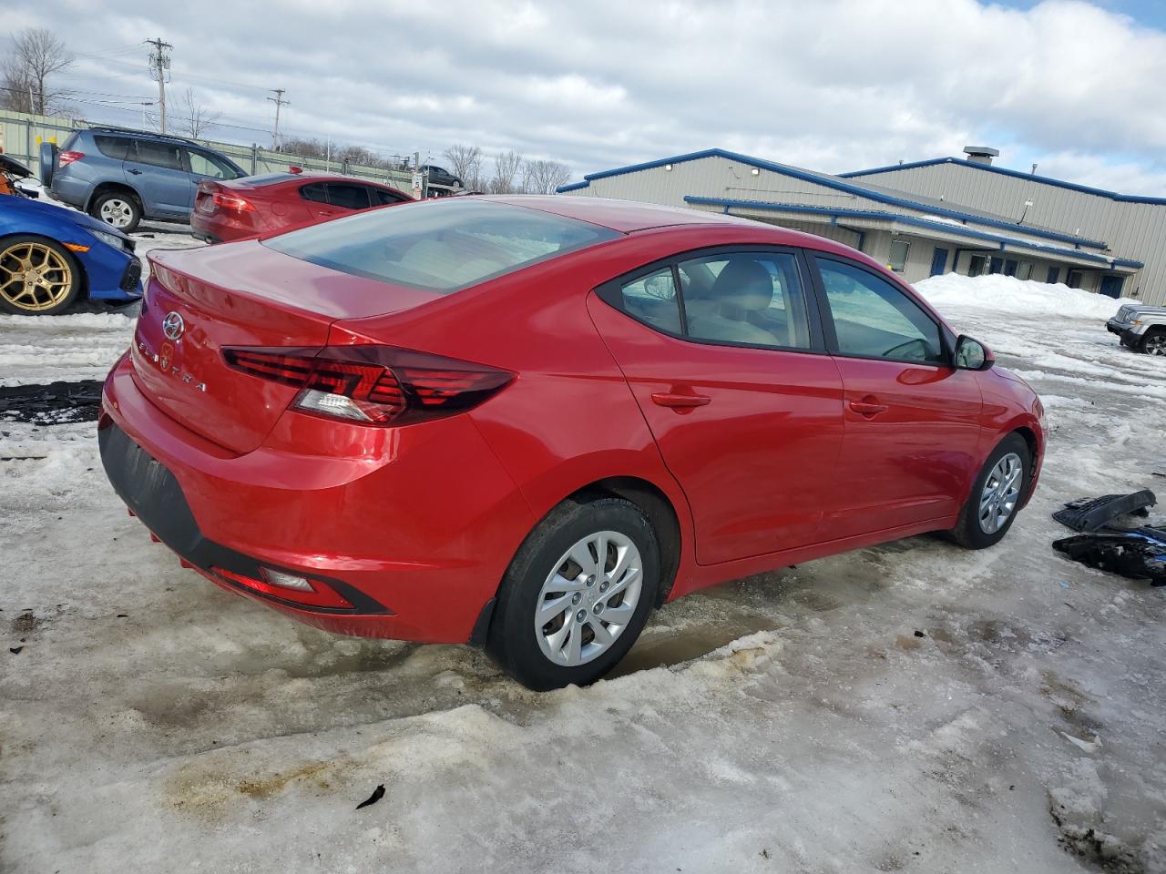 2020 Hyundai Elantra VIN 5NPD74LF2LH620506 Copart auction photo, front end damage thumbnail 3