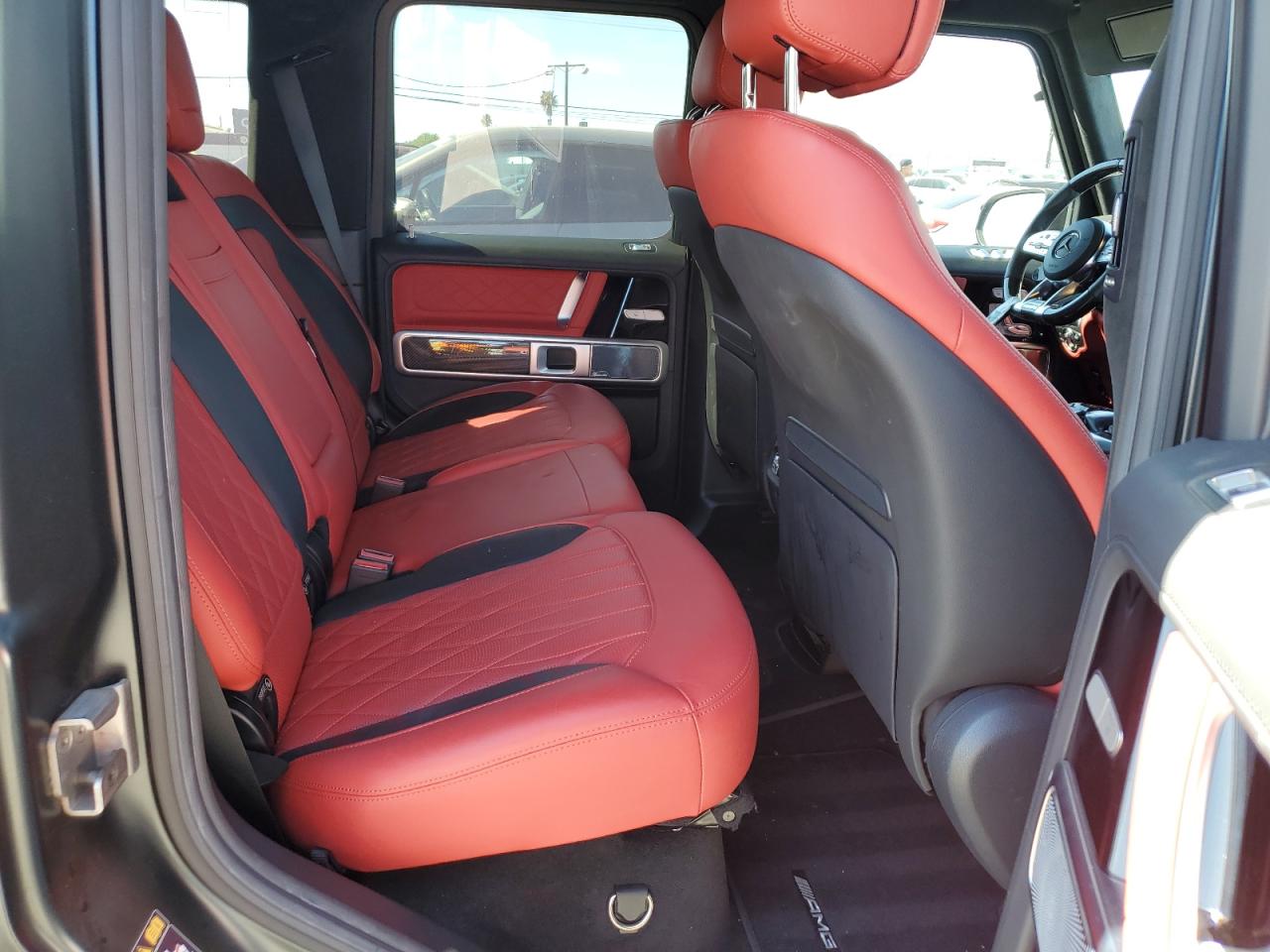 2021 Mercedes-Benz G-klasse VIN W1NYC7HJ1MX387972 Copart auction photo, vandalism / side damage thumbnail 11