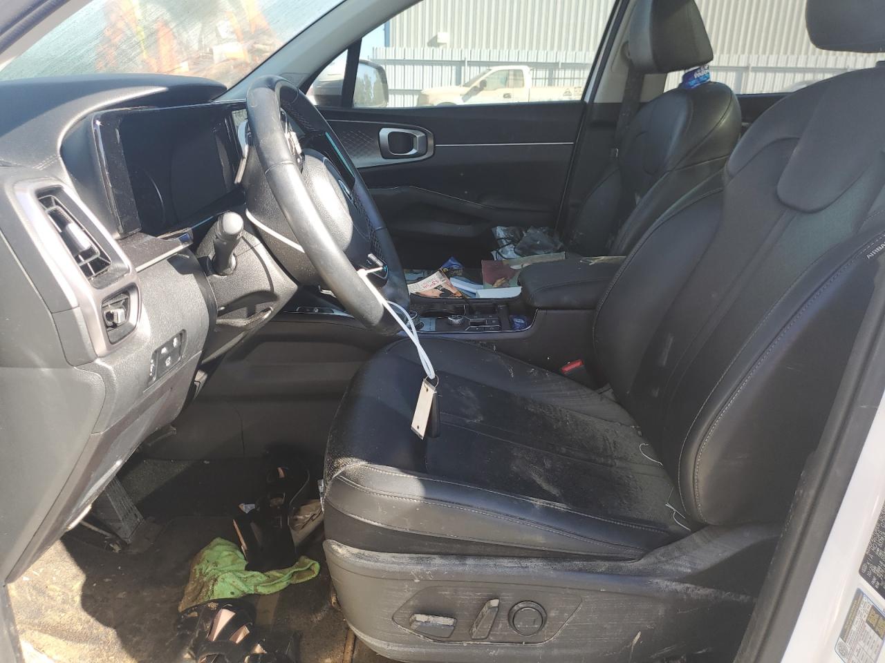 2021 KIA Sorento VIN KNDRH4LG4M5019661 Copart auction photo, water/flood damage thumbnail 7