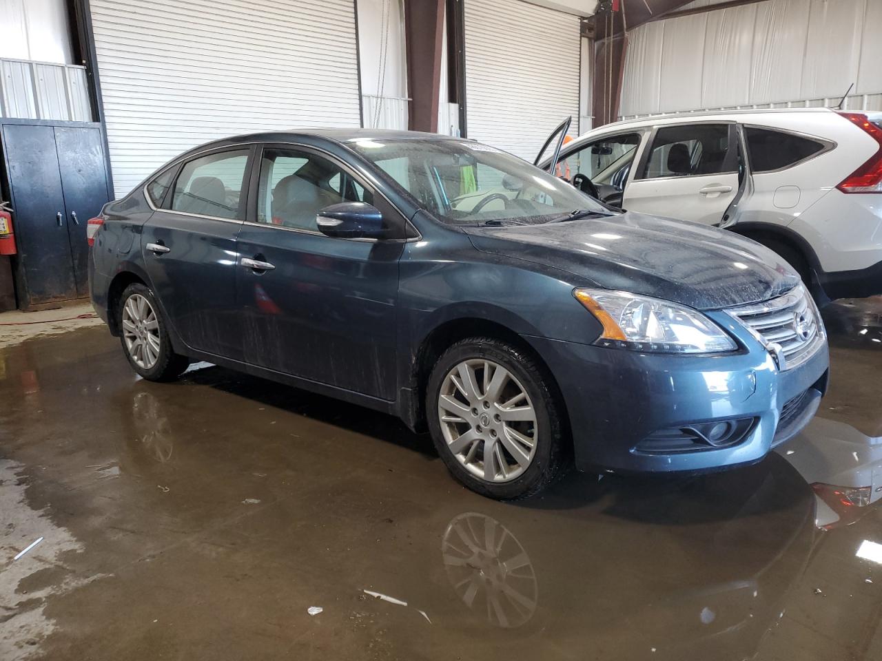 2014 Nissan Sentra VIN 3N1AB7AP0EY339117 Copart auction photo, front end damage thumbnail 4