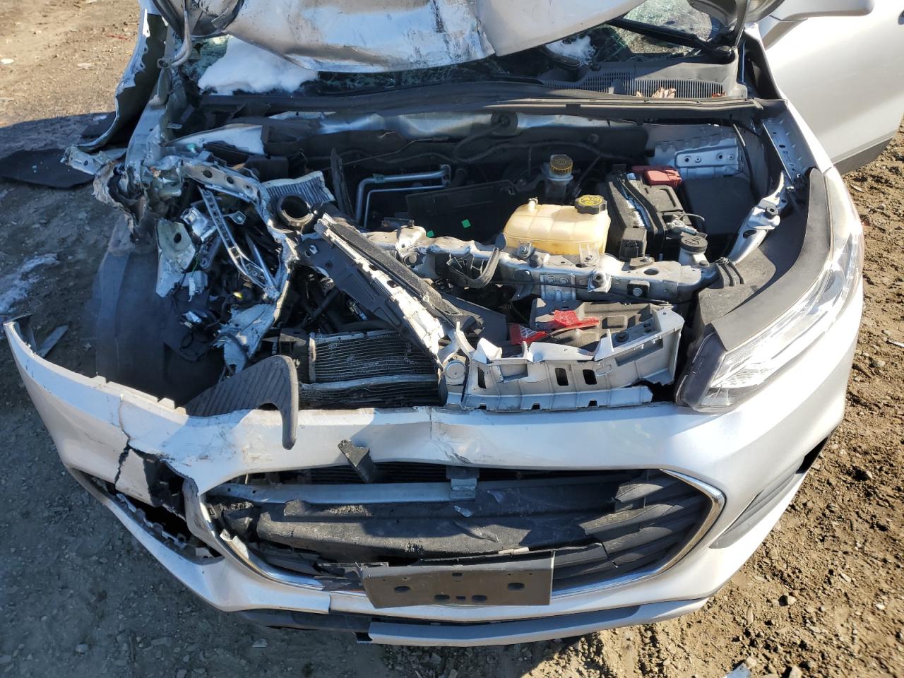 2019 Chevrolet Trax VIN 3GNCJLSB0KL124650 Copart auction photo, all over damage thumbnail 14