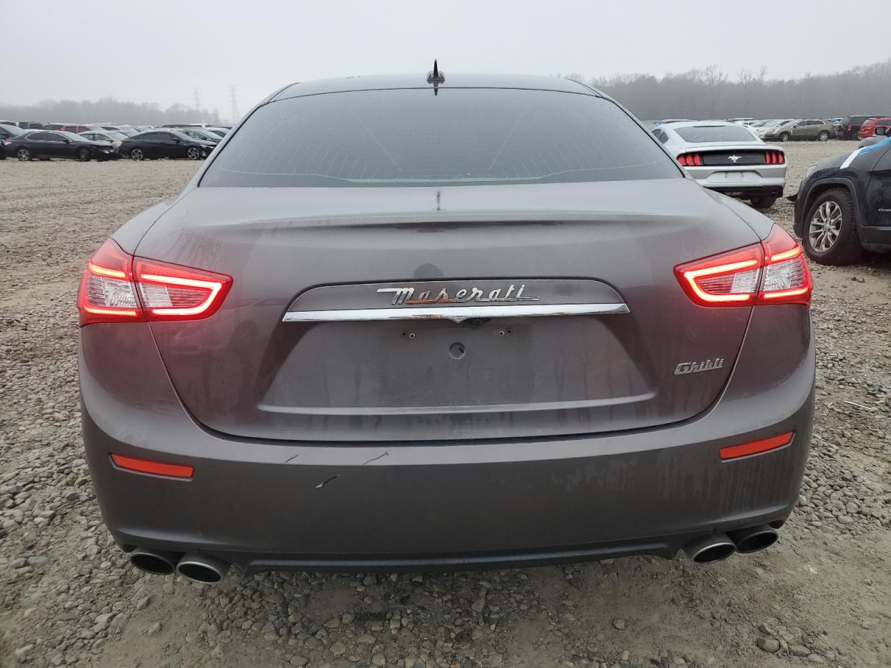 2016 Maserati Ghibli VIN ZAM57XSA7G1168458 Copart auction photo, front end damage thumbnail 6