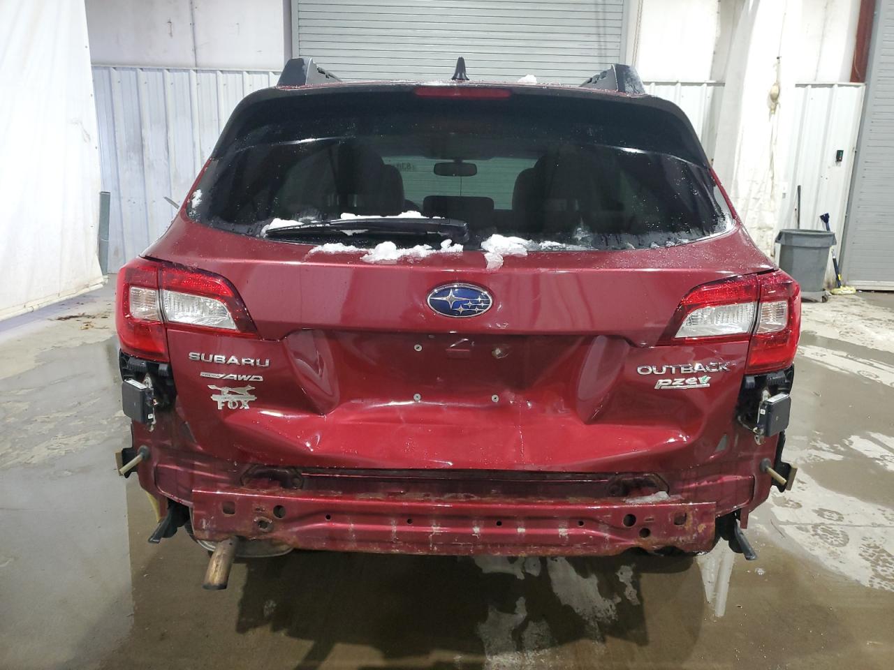 2016 Subaru Outback VIN 4S4BSALC5G3279027 Copart auction photo, rear end / minor dent/scratches damage thumbnail 6