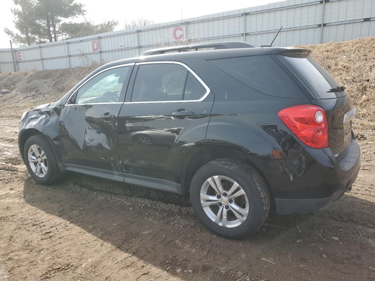 2015 Chevrolet Equinox VIN 2GNALAEK0F1117271 Copart auction photo, rollover damage thumbnail 2