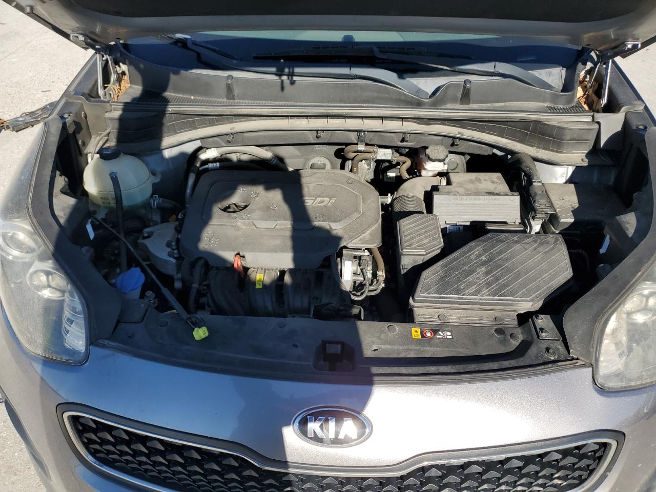 2019 KIA Sportage VIN KNDPM3AC0K7529164 Copart auction photo, vandalism damage thumbnail 12