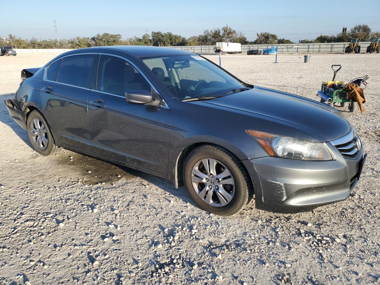 2012 Honda Accord VIN 1HGCP2F49CA137453 Copart auction photo, rear end damage thumbnail 4