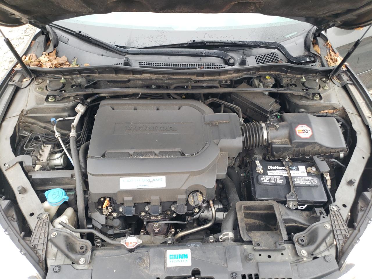2013 Honda Accord VIN 1HGCR3F81DA030899 Copart auction photo, side / rear end damage thumbnail 11