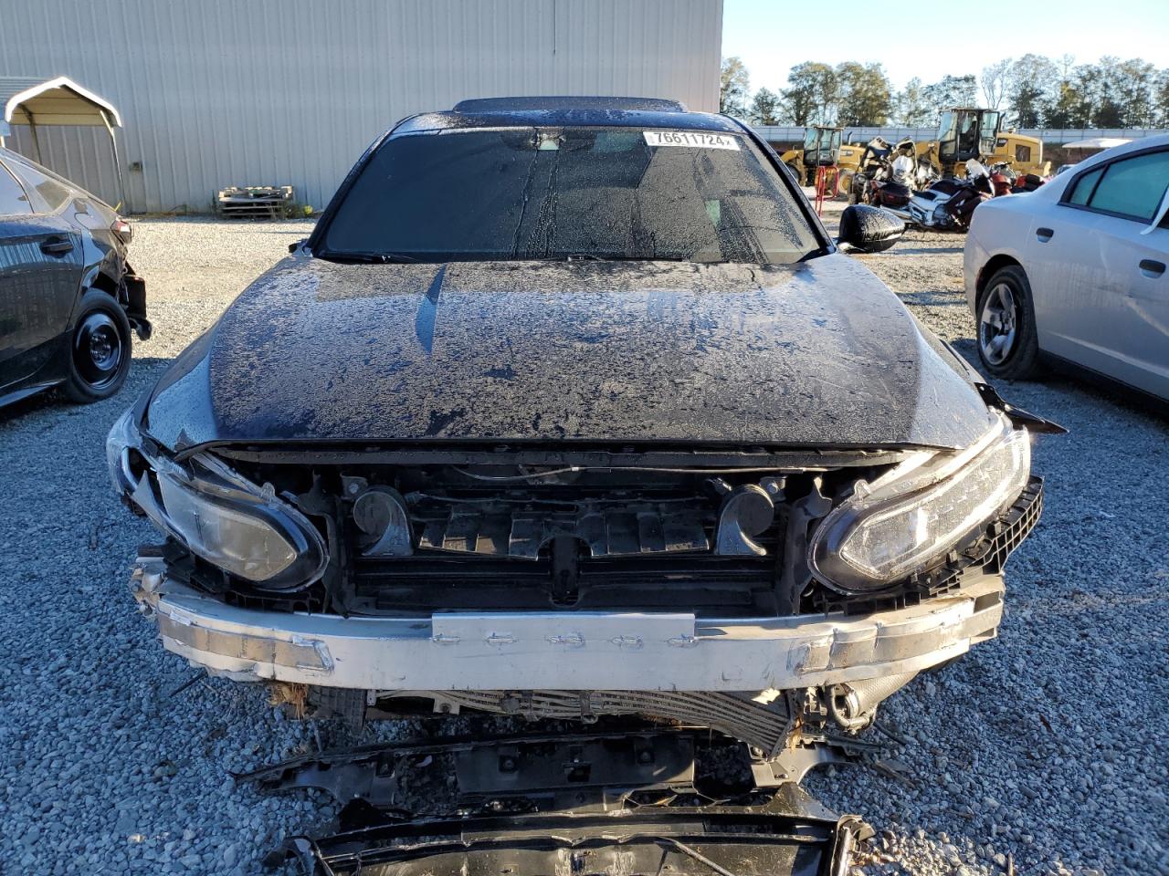 2018 Honda Accord VIN 1HGCV1F54JA107122 Copart auction photo, front end damage thumbnail 5