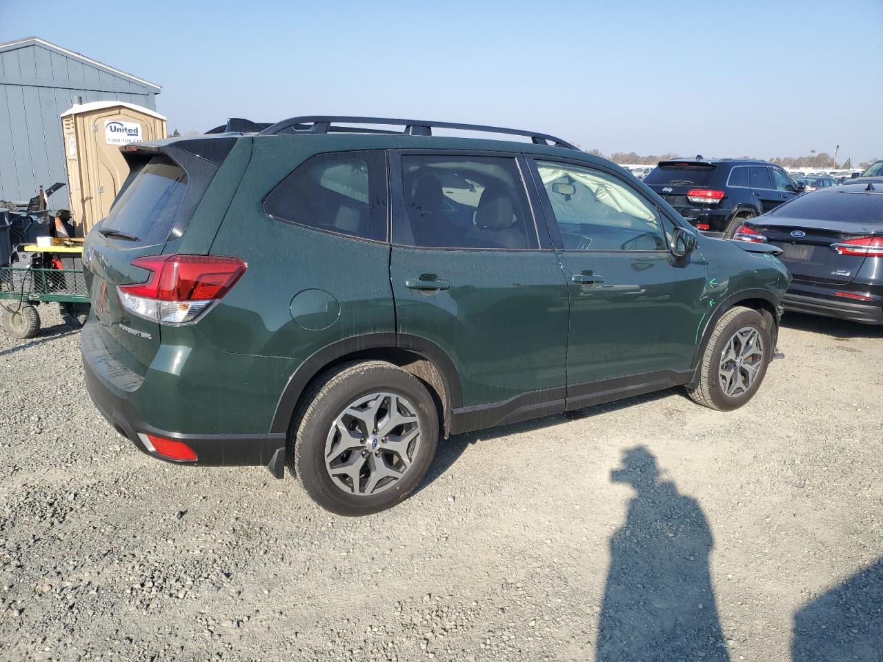2024 Subaru Forester VIN JF2SKADC7RH435367 Copart auction photo, front end damage thumbnail 3