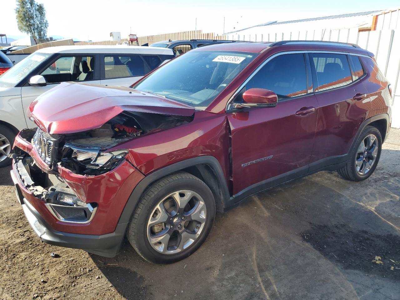 2021 Jeep Compass VIN 3C4NJCCB9MT573652