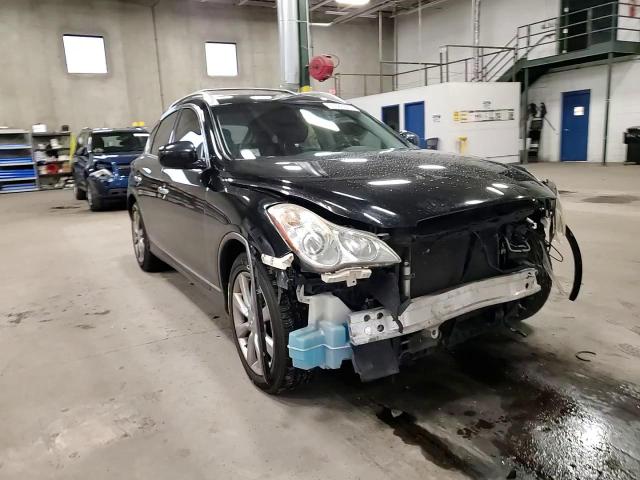 2011 Infiniti EX VIN JN1AJ0HR6BM851643 Copart auction photo, front end damage thumbnail 12