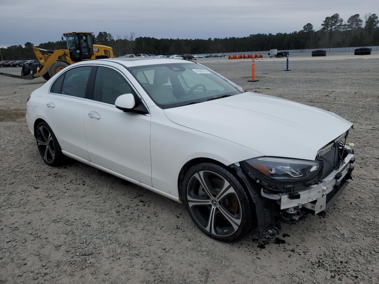 2024 Mercedes-Benz C-klasse VIN W1KAF4GB4RR164996 Copart auction photo, front end / undercarriage damage thumbnail 4